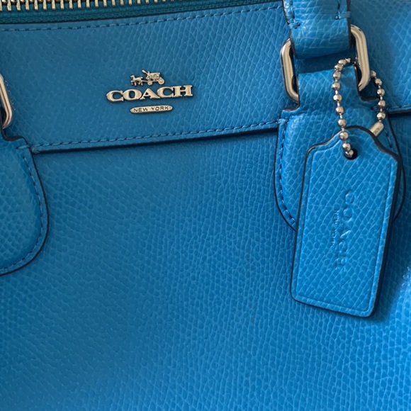 Two Coach purses, good condition, pink and blue. - Picture 5 of 13